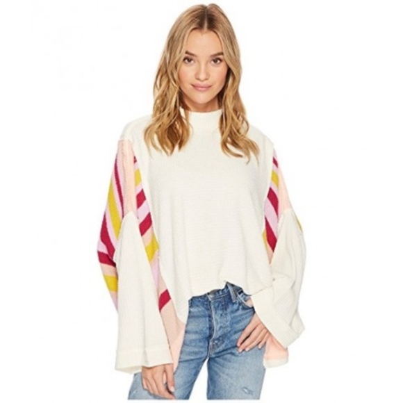 Free People Sweaters - New Free People Susie Long Sleeve Knit Sweater XS